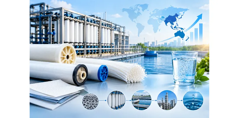 Global Membranes Market Projected to Reach USD 12.74 Billion by 2031